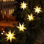 Sterntaler Mini Outdoor LED Lichterkette mit 9 Sternen
