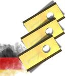 Genisys 30x Titan Ersatz Messer Klingen kompatibel f&uuml;r Parkside M&auml;hroboter...