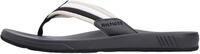 Tommy Hilfiger Herren Flip Flops Molded Beach Sandal mit Gurtband-Riemen, Schwarz