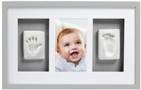 Pearhead P63001 Baby Abdruck Deluxe Wand-Bilderrahmen mit inbegriffenen Set zur