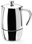 Lacor 62086 Kaffeekanne Spresso Luxe, Edelstahl