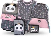 Baagl Schulranzen Jungen M&auml;dchen Set 5 Teilig (Zippy Schultasche f&uuml;r 1. Klasse,