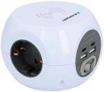 Blaupunkt Steckdosenw&uuml;rfel, Mehrfachsteckdose, 3-fach, 2-fach USB-A + 2-fach USB-C,