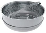 DE BUYER Dampfsieb &Oslash; 24 cm, Edelstahl, Mehrstufiges Kochen, Dampfgarer,