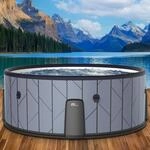 BRAST Whirlpool aufblasbar MSpa Tidal f&uuml;r 6 Personen | &Oslash;173x65cm | 138