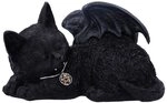 Nemesis Now Katzen-Nickerchen, Schwarz, 18 cm