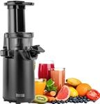 Teesa Kompakter Slow Entsafter BPA-freier Edelstahl TSA3233