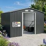 BRAST Ger&auml;tehaus Ger&auml;teschuppen Metall | T&Uuml;V gepr&uuml;ft | viele Gr&ouml;&szlig;en 