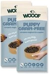WOOOF Welpenfutter getreidefrei &ndash; Trockenfutter mit Pute & Lachs&ouml;l, f&uuml;r...