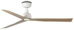 FARO BARCELONA Outdoor DC Deckenventilator Marine 125 cm Wei&szlig;-Eiche
