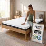 Arensberger Matratze SARA 180x200cm H&ouml;he 16cm | NANOCELL&reg; Gel-Schaum |...