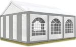 TOOLPORT Hochwertiges Partyzelt 3x6 m Pavillon Zelt PE Plane 450 N Gartenzelt