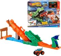 Hot Wheels Monster Trucks Krokodil Crash Challenge