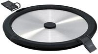 R&Ouml;SLE Edelstahldeckel FLEXX 2GO 1,4 L rund mit Clips f&uuml;r Lunchbox, Silikonrand,