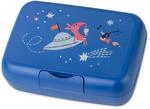 Koziol CANDY L SPACE Lunchbox | mit Trennschale, Clipverschluss | f&uuml;r Kinder 