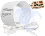 TronicXL 100mm Abluft Zuluft L&uuml;fter Inline Ventilator mit Kabel Stecker...