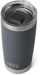 YETI Rambler Thermobecher 20 oz (591 ml) Charcoal &ndash; Kaffeebecher To Go,...