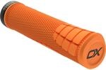 SQlab Fahrradgriff 7OX Pro 2.0, ergonomischer MTB Griff in Orange, Downhillgriff in