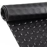 Gummimatte Noppenmatte Meterware 3mm Gummil&auml;ufer Noppen Bodenmatte als