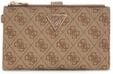 GUESS LAUREL II SLG DBL ZIP ORGNZR.LATTE LOGO U