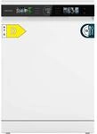 Cecotec Kompakte Sp&uuml;lmaschine 60 cm Bolero Aguazero 6320 D, 1900W, 15 Gedecke, 8