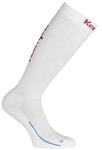 Kempa Herren Lang-200354502 Socken, wei&szlig;/Rot, 31-35 (S)