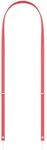 Apple Crossbody Strap - Bright Guava ​​​​​​​