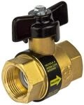 Caleffi Kugelhahn Ballstop Fl&uuml;gelgriff, IG-IG Anschluss 3/4" 323050