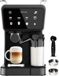 Cecotec Halbautomatische Espressomaschine Power Espresso Touch ColdBrew Latte. 1350