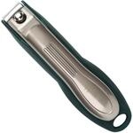 nippes Solingen Premium Nagelknipser mit Nagelfang | Gr&uuml;n | Fingernagel...
