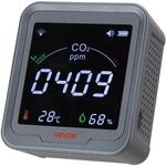 VEVOR WLAN-CO2-Detektor, CO2-Monitor mit Temperatur- & Feuchtigkeitsanzeige,