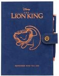 Grupo Erik Premium Notizbuch mit Stift Disney der K&ouml;nig der L&ouml;wen Notizbuch A5