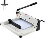 VEVOR Papierschneider manuelle Schneidemaschine (bis A4 Papier 304,8 mm, 400 Blatt),