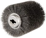 Makita D-73564 Radb&uuml;rste aus Stahldraht, 100 x 120 mm