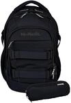 McNeill Schulrucksack LUCA 2:0 School Backpack Solid Black schwarz