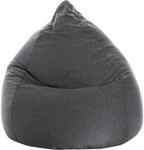SITTING POINT only by MAGMA Sitzsack Easy XL ca. 220 Liter anthrazit