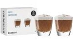 RITZENHOFF 3992002 Cappuccino Glas - 200 ml - 2er Set - Picco, mit...