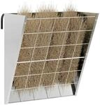vidaXL H&auml;ngender Heufutterspender Silber 61 x 33 x 66 cm, Garten und Terrasse,