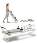 VEVOR Faltbarer Pilates Reformer Trainingsger&auml;t im Heim-Fitnessstudio,...