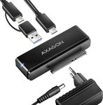 AXAGON AXAGON ADSA-FPX FastPortX SATA zu USB-C 3.1 Adapter - schwarz...