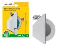 Schellenberg 50505 Halbeinlasswickler Mini, f&uuml;r 14 mm Gurtbreite, Lochabstand...