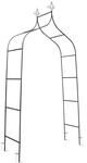 Plonos Rosenbogen Rankhilfe 265 cm Kletterpflanzen Rosenspalier 4 Erdanker Stahl