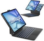 Inateck H&uuml;lle iPad Air 13, flaches Scharnier, gro&szlig;es Touchpad