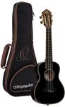 Ortega Guitars Konzert Ukulele Akustisch &ndash; Onyx Series &ndash; Inklusive Gigbag &ndash;