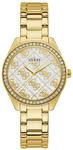Guess Damen-Uhr Sugar Gold 37mm mit Edelstahlarmband & 3 bar Wasserschutz &ndash;
