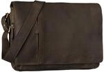 STILORD Vintage Umh&auml;ngetasche Leder gro&szlig; f&uuml;r Herren Damen 15.6 Zoll Laptoptasche