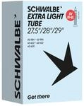 Schwalbe Fahrradschlauch SV19-EL EXTRA Light 40/62-584/635 IB Black 40mm