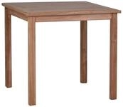 MiaM&ouml;bel Gartentisch 80x80 cm Gartenm&ouml;bel Outdoor Modern Massivholz Teak Honig