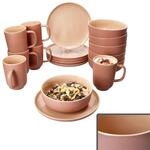 Ritzenhoff & Breker Jasper 18tlg Fr&uuml;hst&uuml;cksset Puder I Je 6x kleine Teller,...
