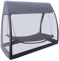 Hesp&eacute;ride - H&auml;ngematte mit Moskitonetz Trinidad in Schiefergrau - 233 &times; 139...